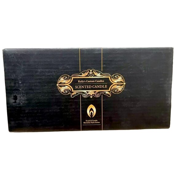 Kelly's Custom Candles Scented Candle Butterfly Spinner Sandalwood Rose 3.5oz - Picture 2 of 4